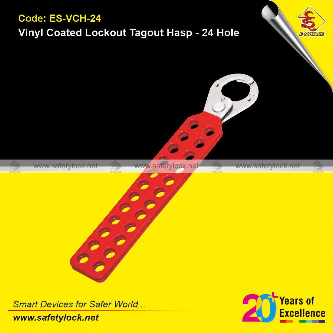 24 holes lockout hasp