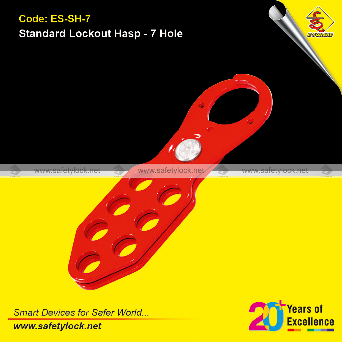 7 holes standard lockout hasp