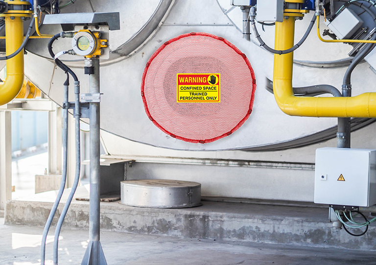 Confined Space Lockout Covers