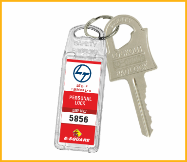 Customised Keychains for Padlocks