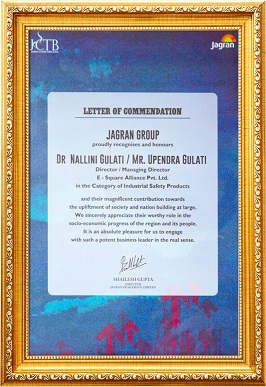 Industrial Safety Pioneers: E-Square Wins Dainik Jagran's Industrial Leadership Award