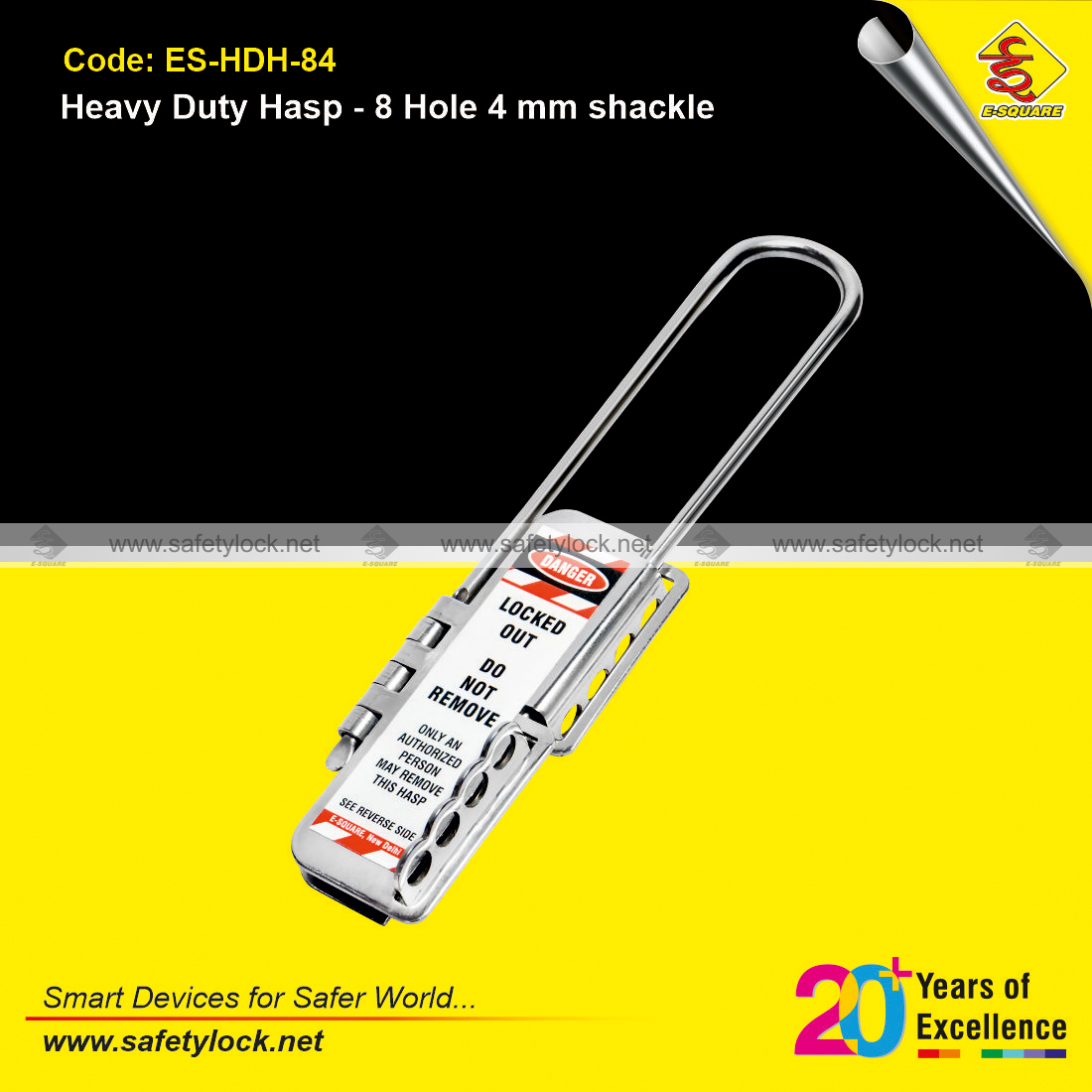 E-Square lockout tagout hasp manufacturer