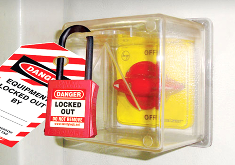 Electrical Panel Lockout