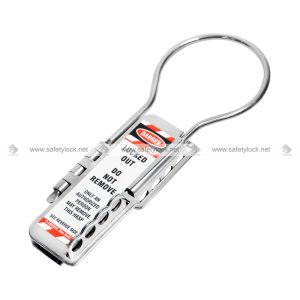 heavy duty lockout hasp circular shackle