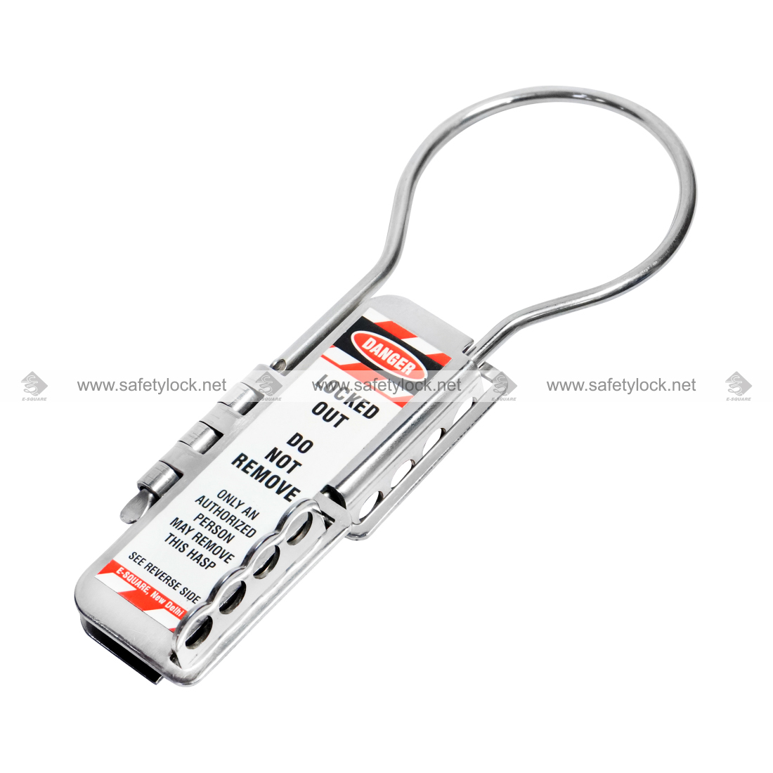 heavy duty lockout hasp circular shackle