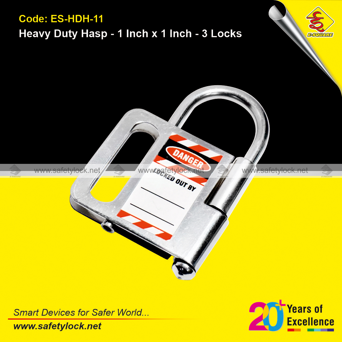 heavy duty lockout tagout hasp