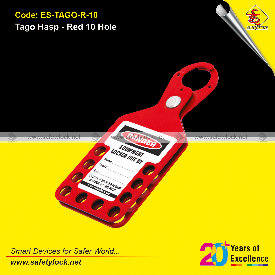 labelled lockout hasp manufacturer