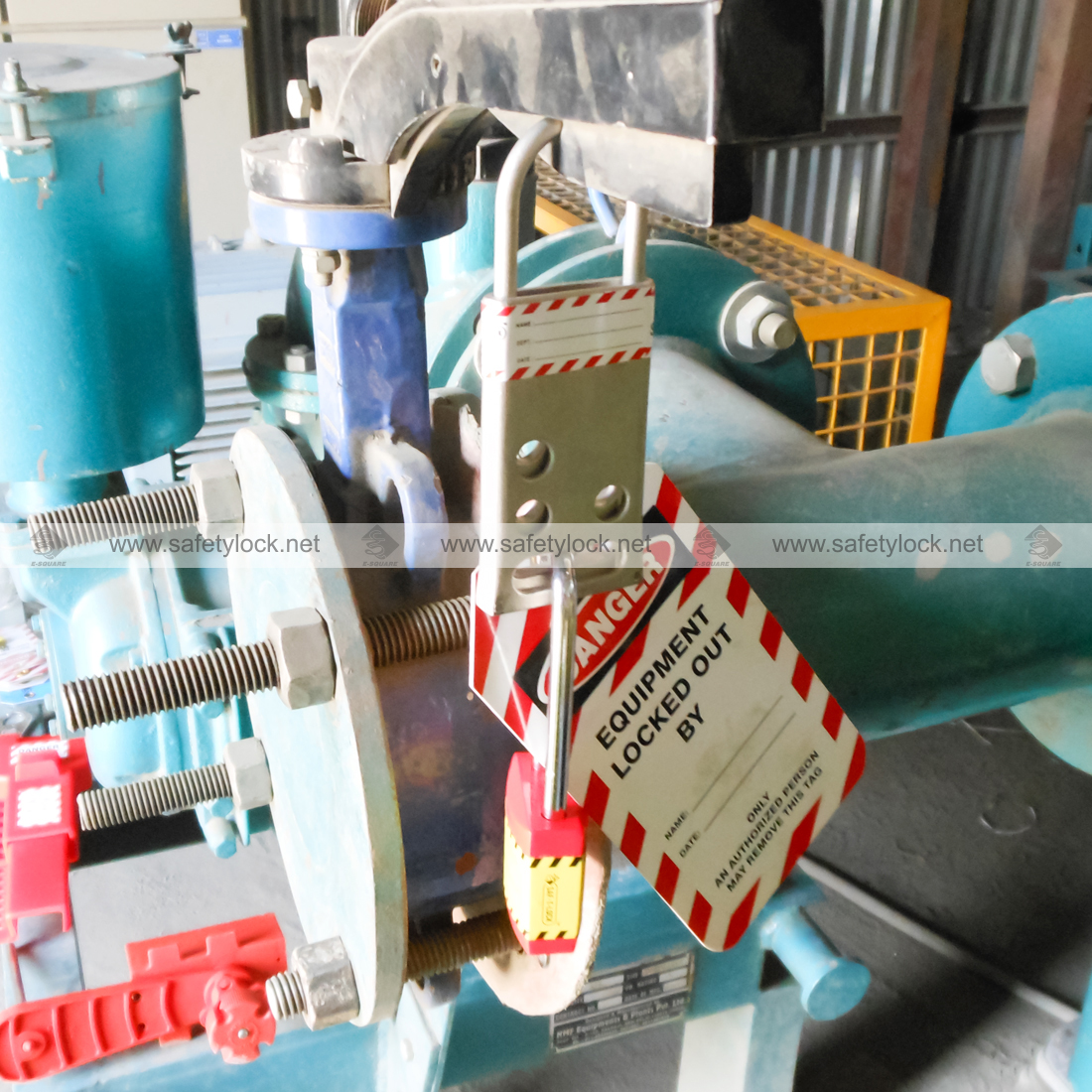 lockout hasp for loto application