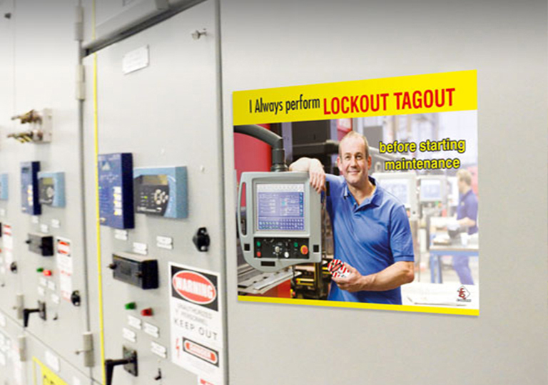 Lockout Safety Posters