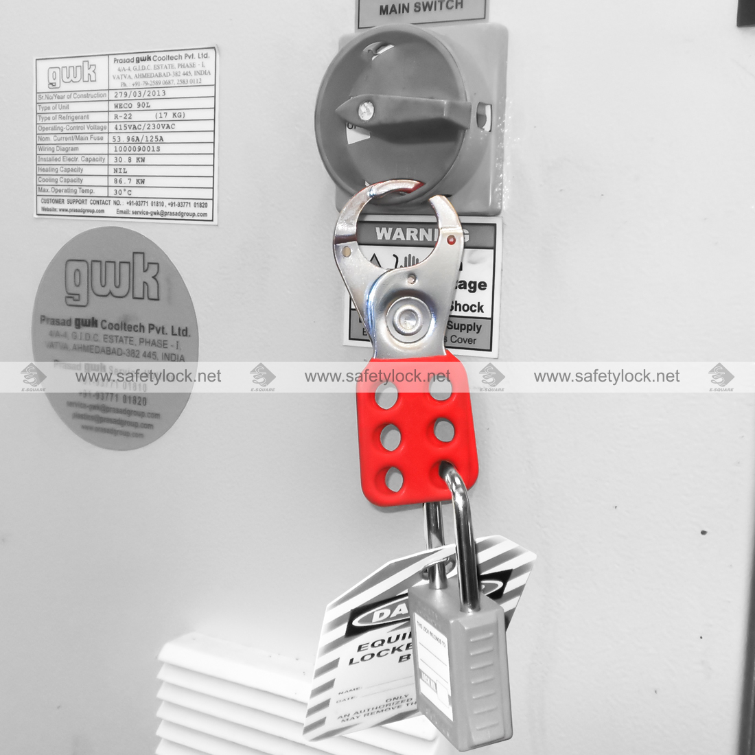 lockout tagout hasp