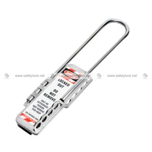 lockout tagout hasp 8 hole 4 mm shackle size