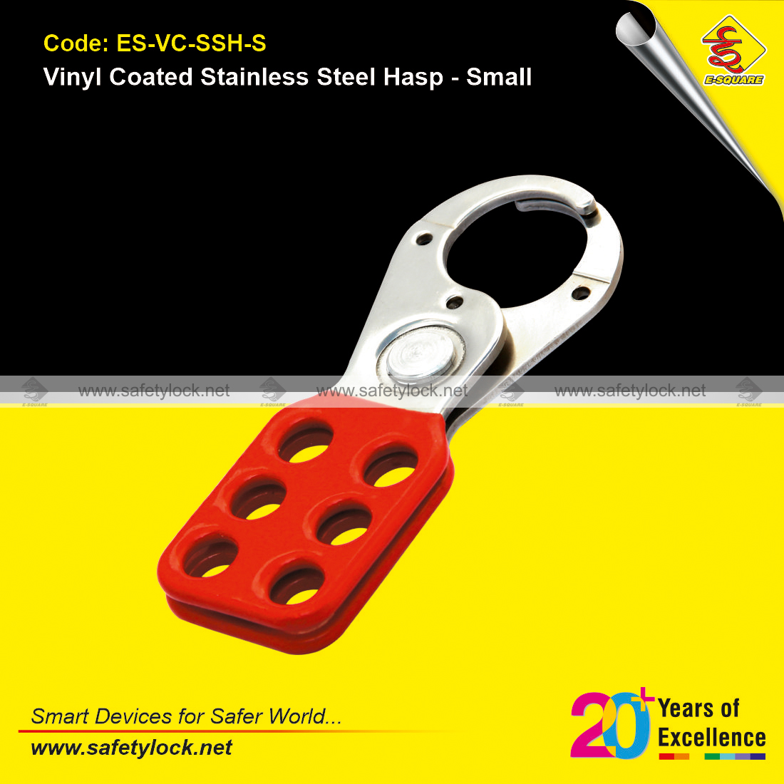 lockout tagout hasp vinyl coated