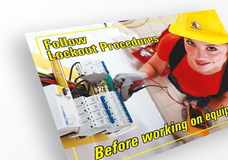 Lockout Safety Posters