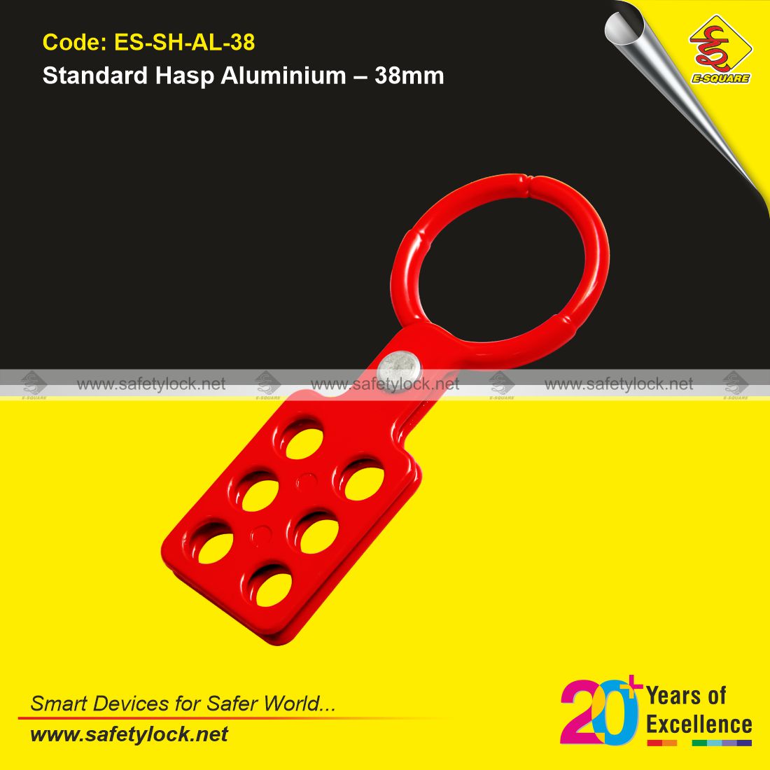 lockout tagout standard hasp aluminium