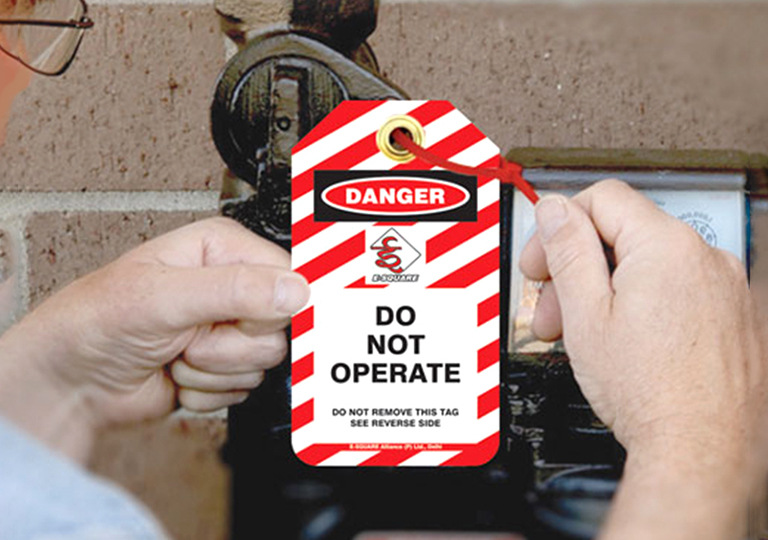Lockout Safety Tags