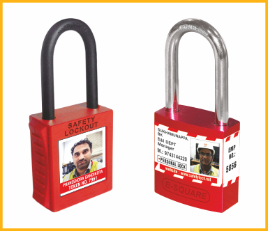 Photo ID Custom Padlock Labels