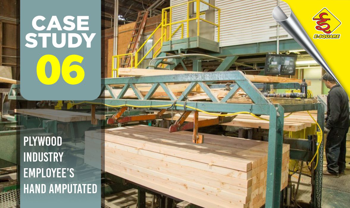 Plywood Industry Employee's Hand Amputated | LOTO Case Study 6