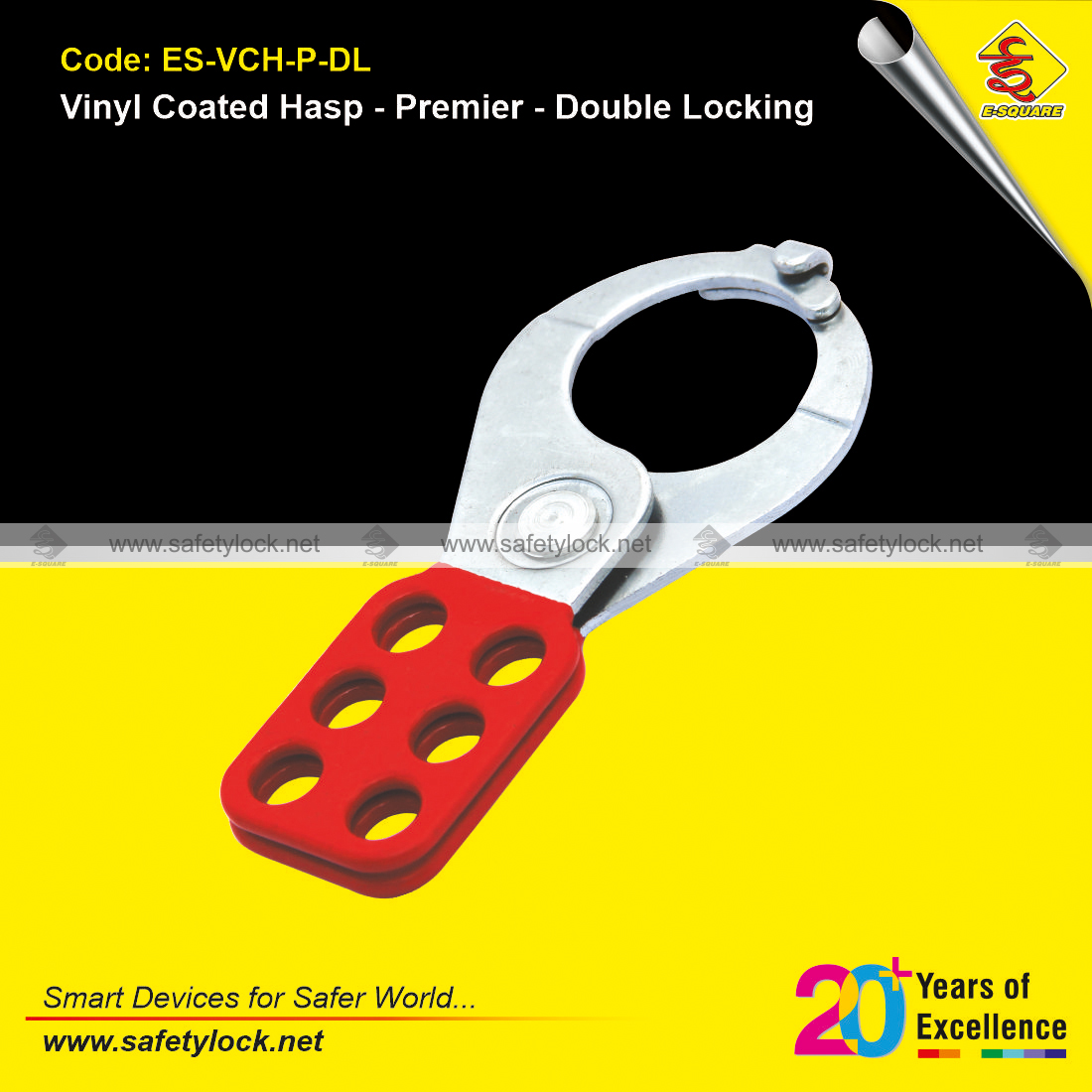 premier lockout tagout hasp vinyl coated double locking