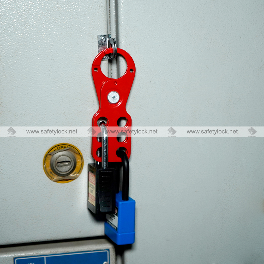 standard lockout hasp installation