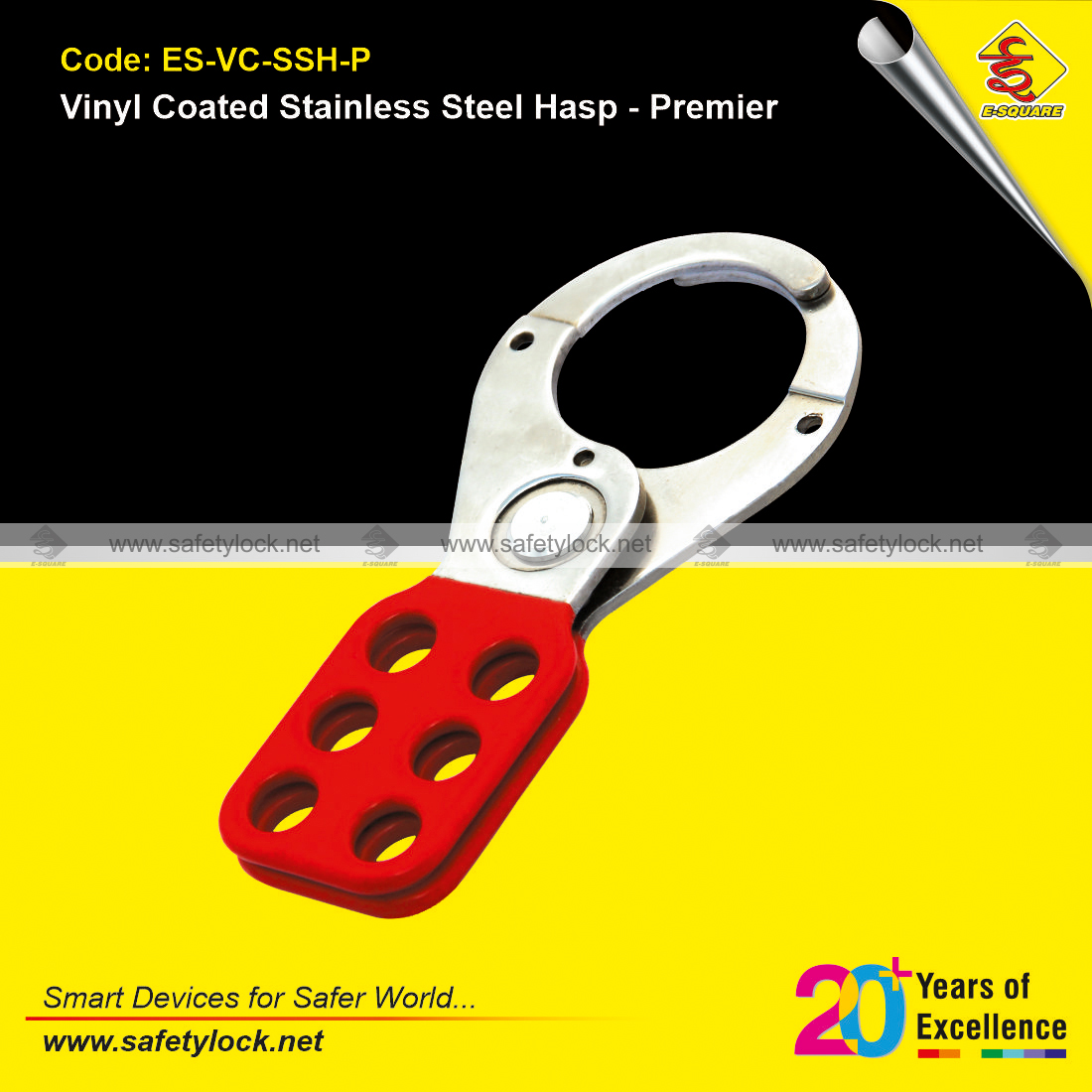 vinyl coated stainless steel lockout hasp supplier