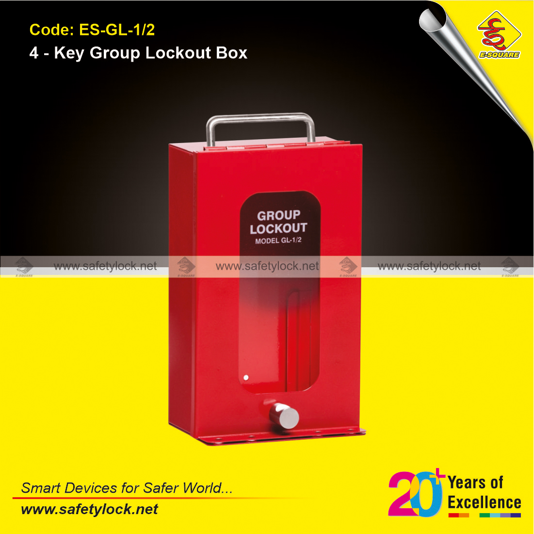 4 key group lock box