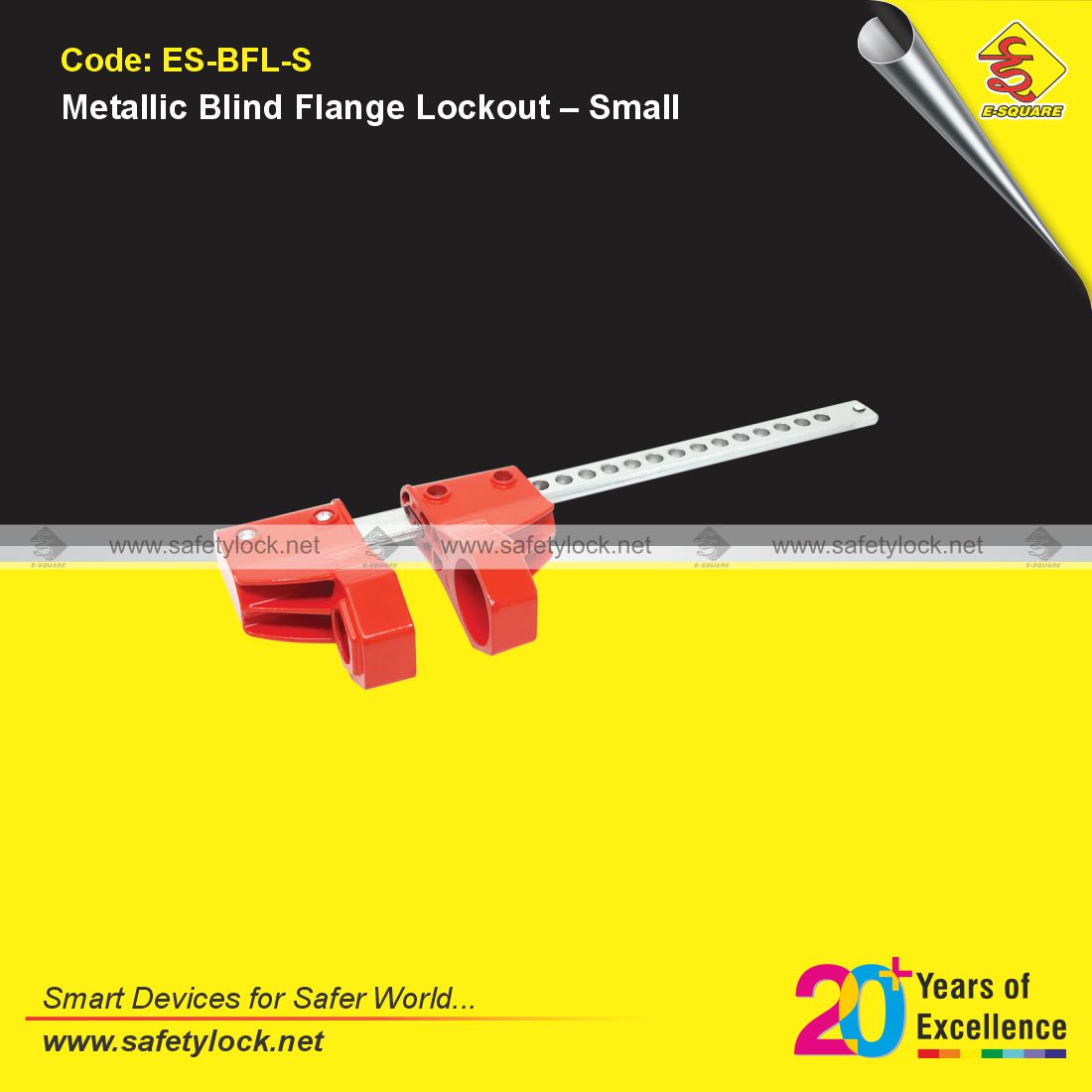 blind flange lockout device small