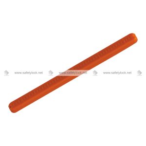 blocking bar lockout 4 inch bar red