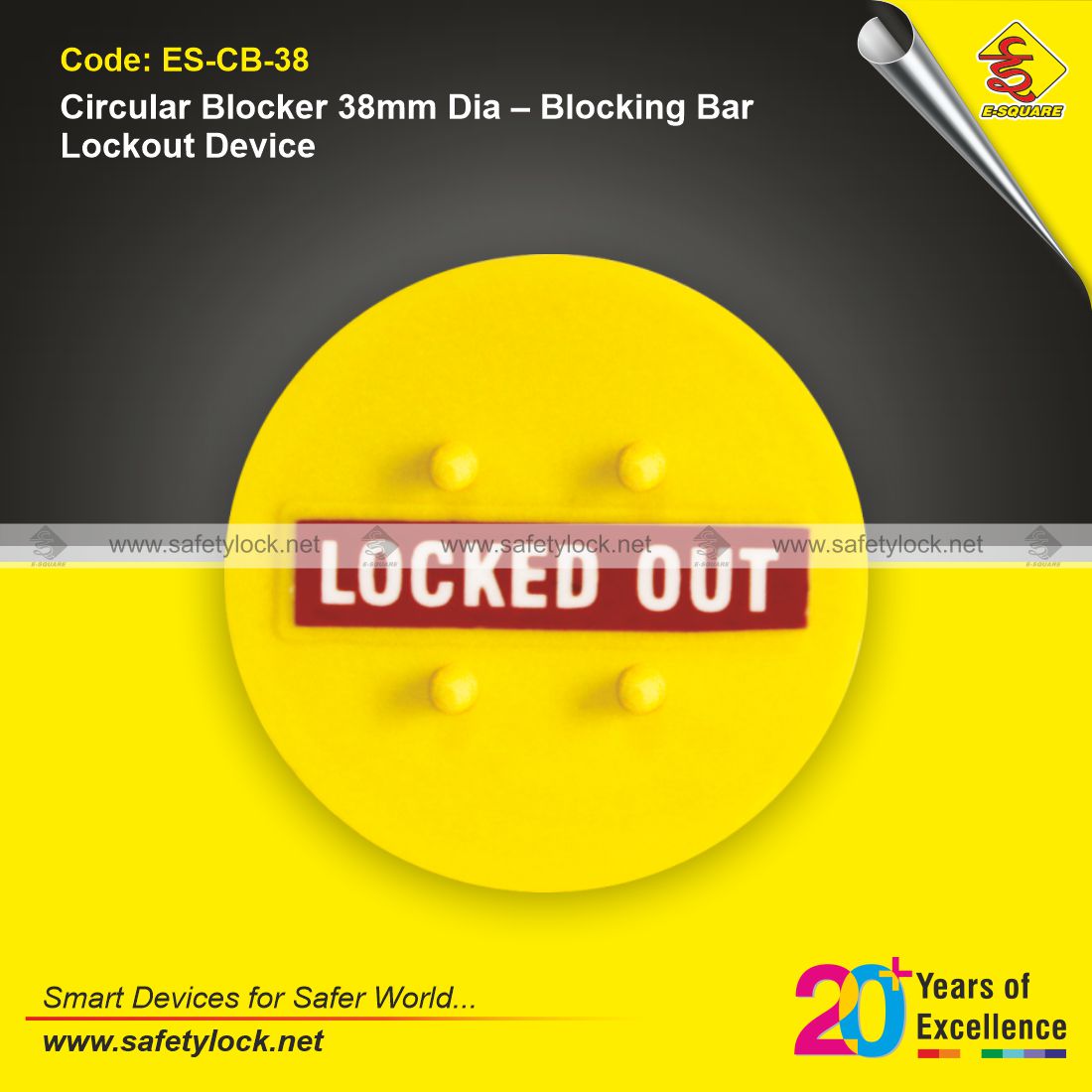 blocking bar lockout device for larger switches