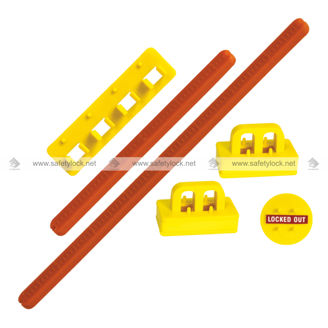 blocking bar lockout kit with circular blocker