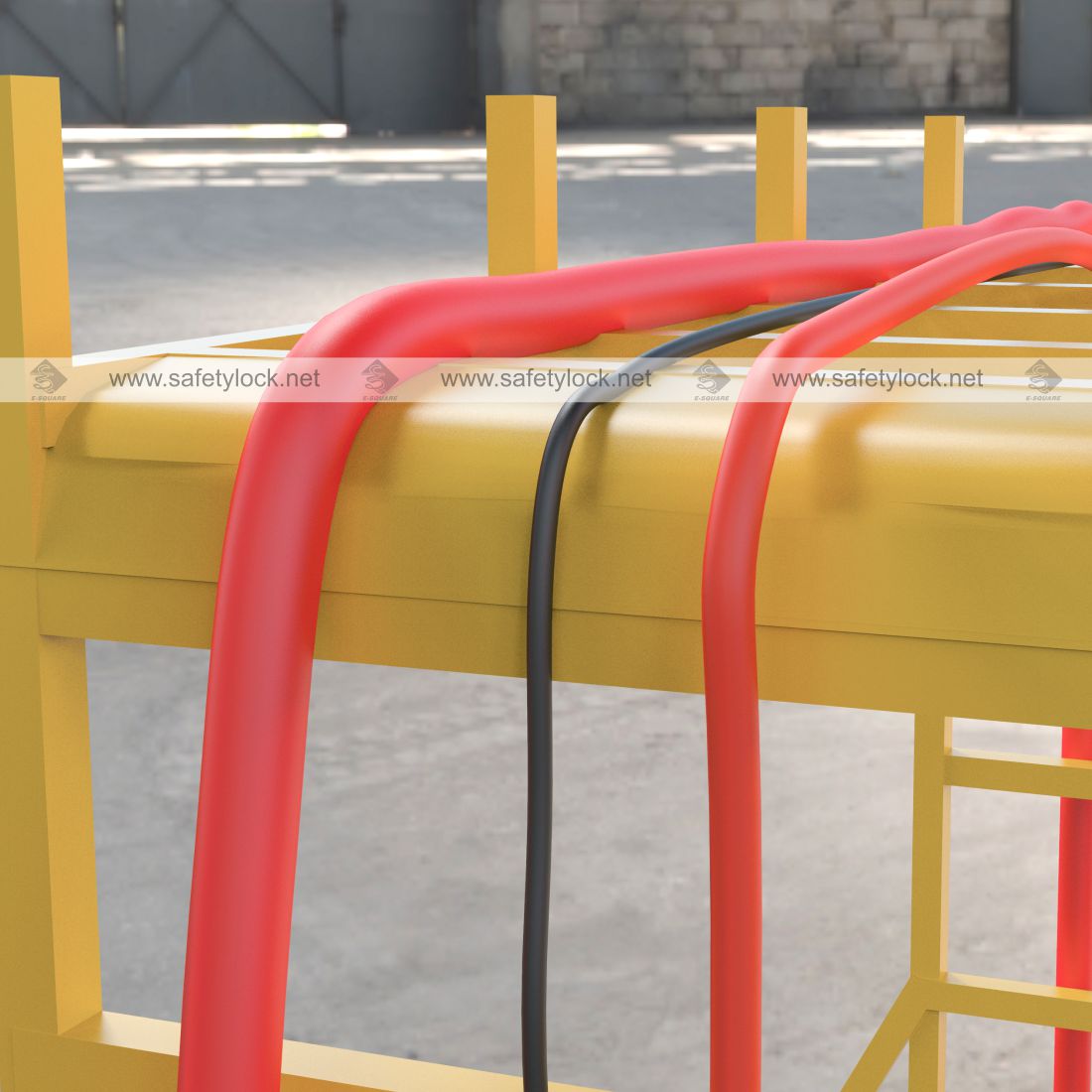 cable overpass for cable and wire management