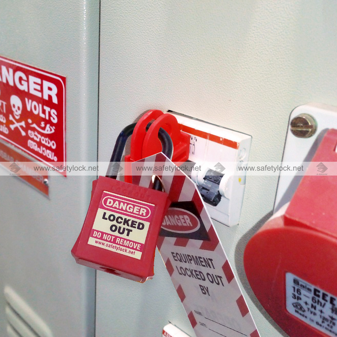 circuit breaker lockout device installation