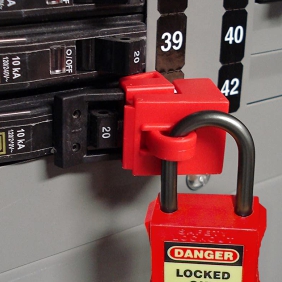 Clamp-on Breaker Lockout