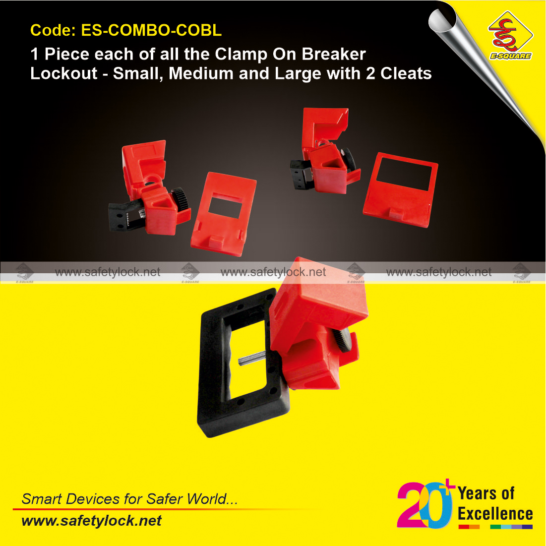 clamp on breaker lockout devices combo