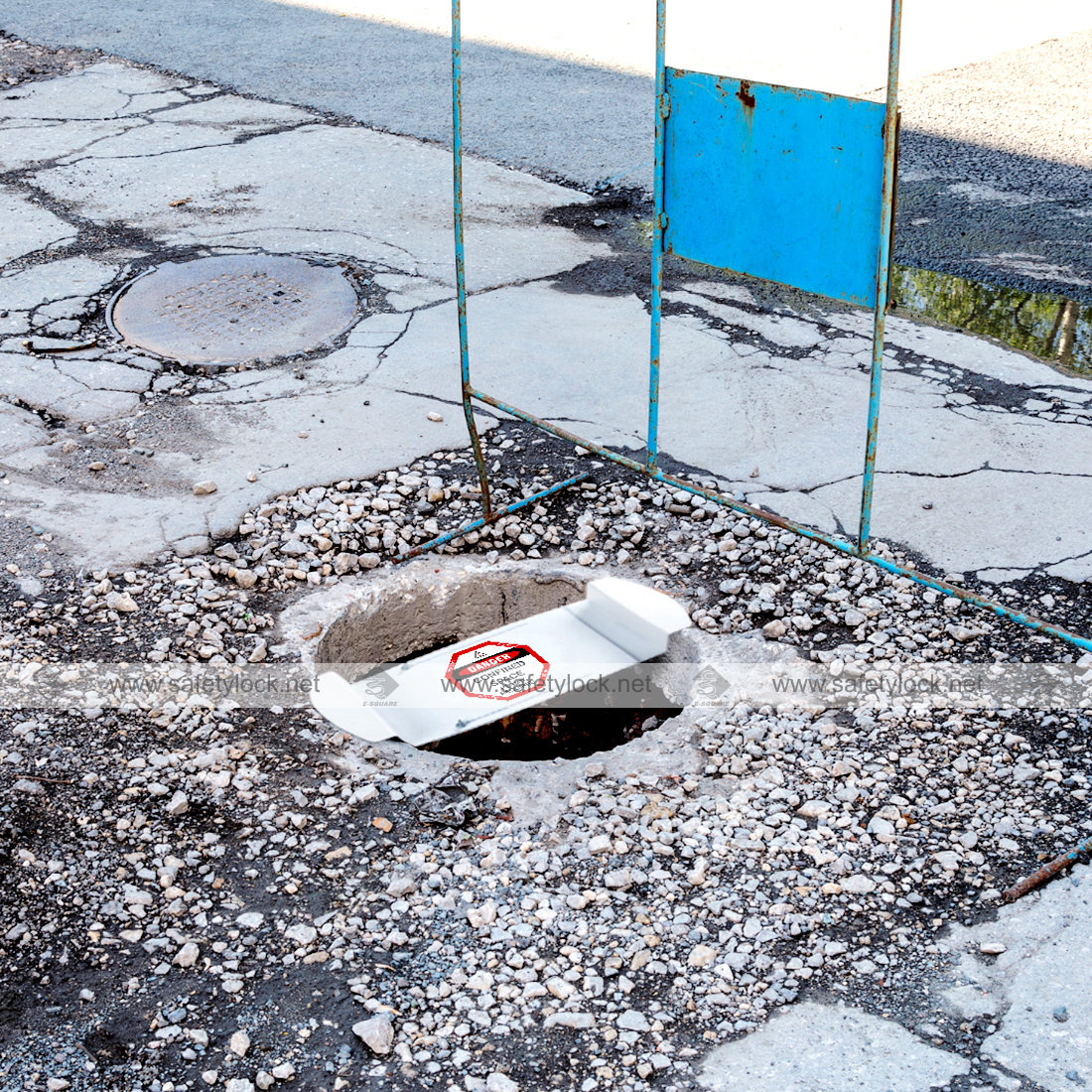 confined space man-hole lockout