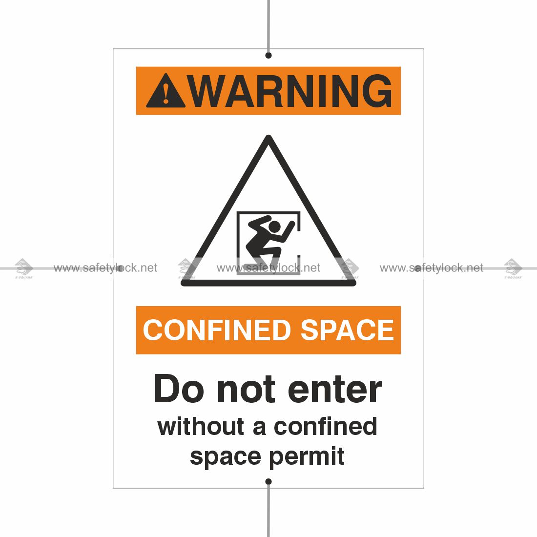 confined space safety banner