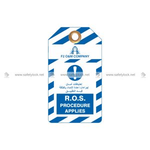 customised lockout tagout tags