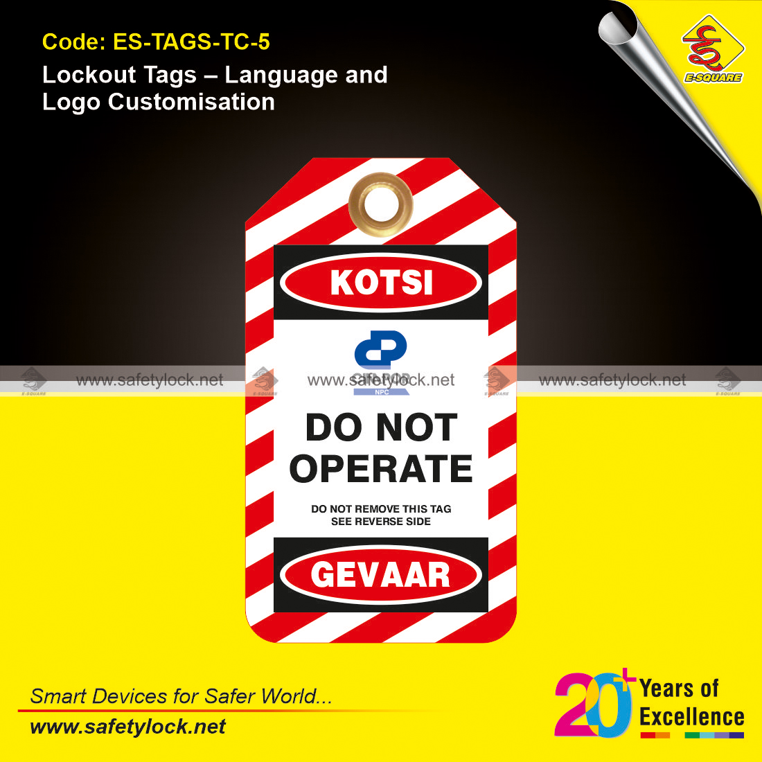 customized lockout tagout tags for safety