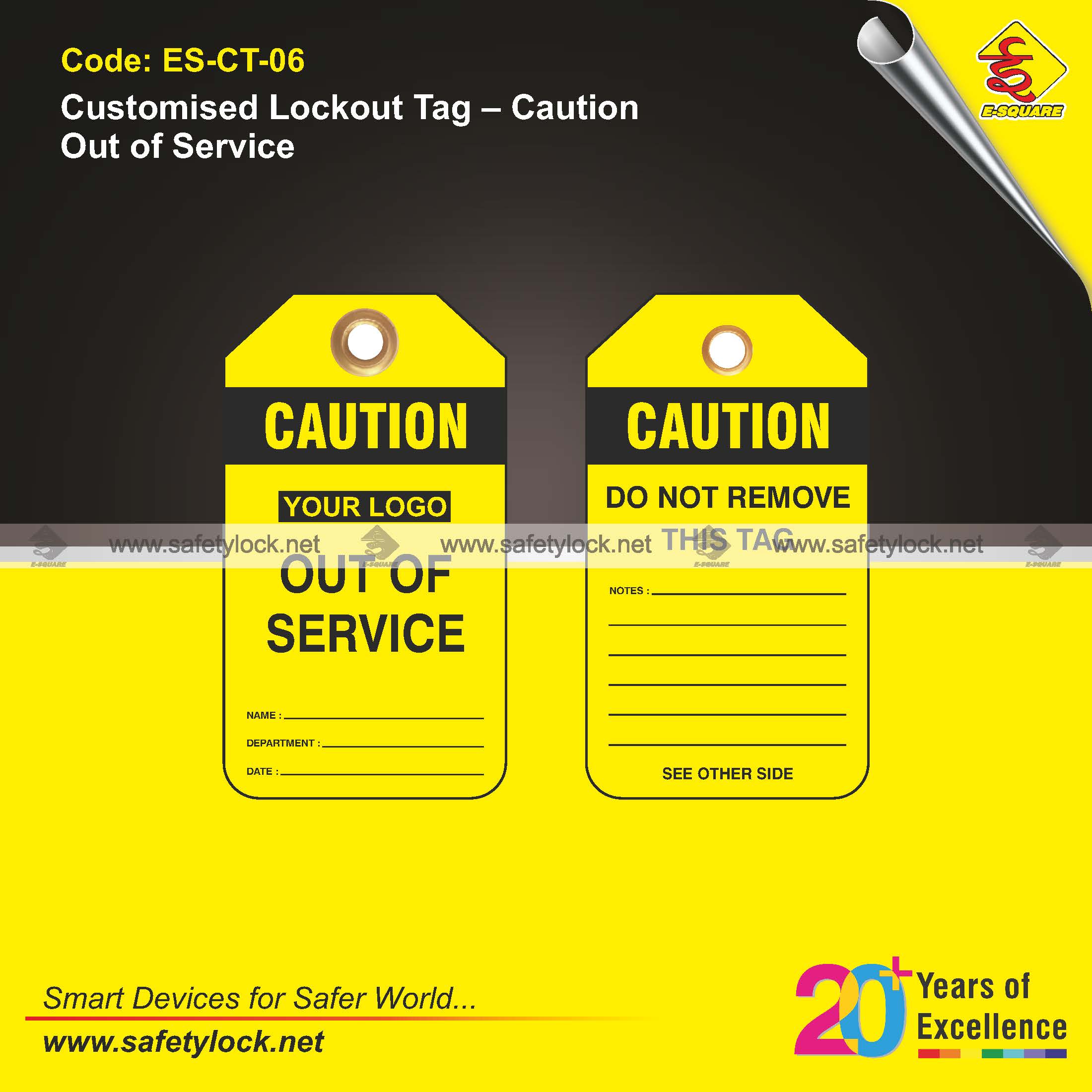 customized LOTO tags manufacturer