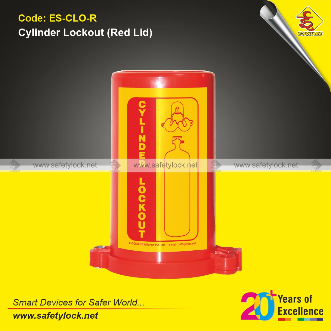 cylinder lockout red lid