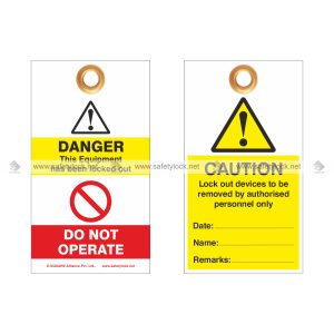 disposable lockout tagout tags