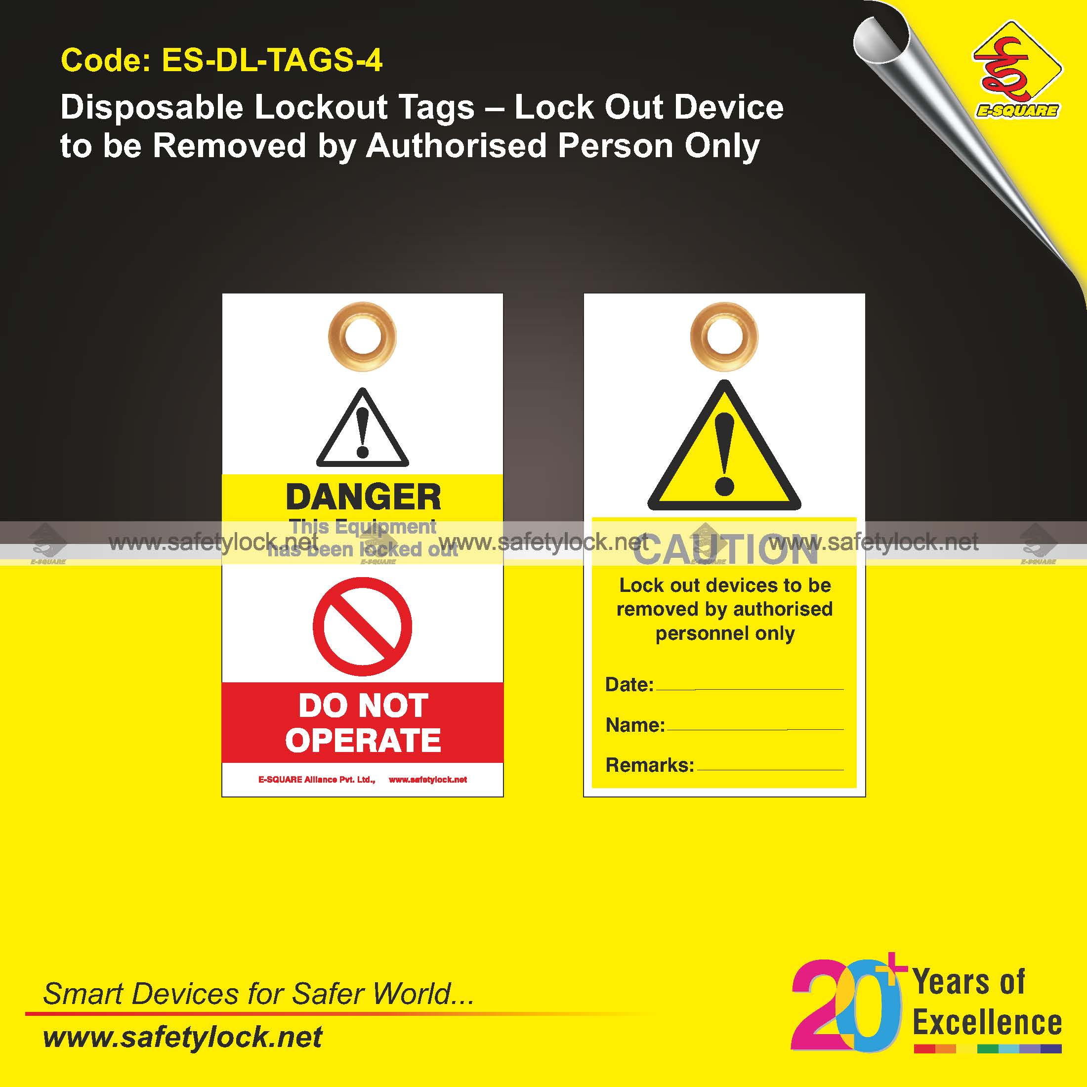 disposable lockout tags manufacturer