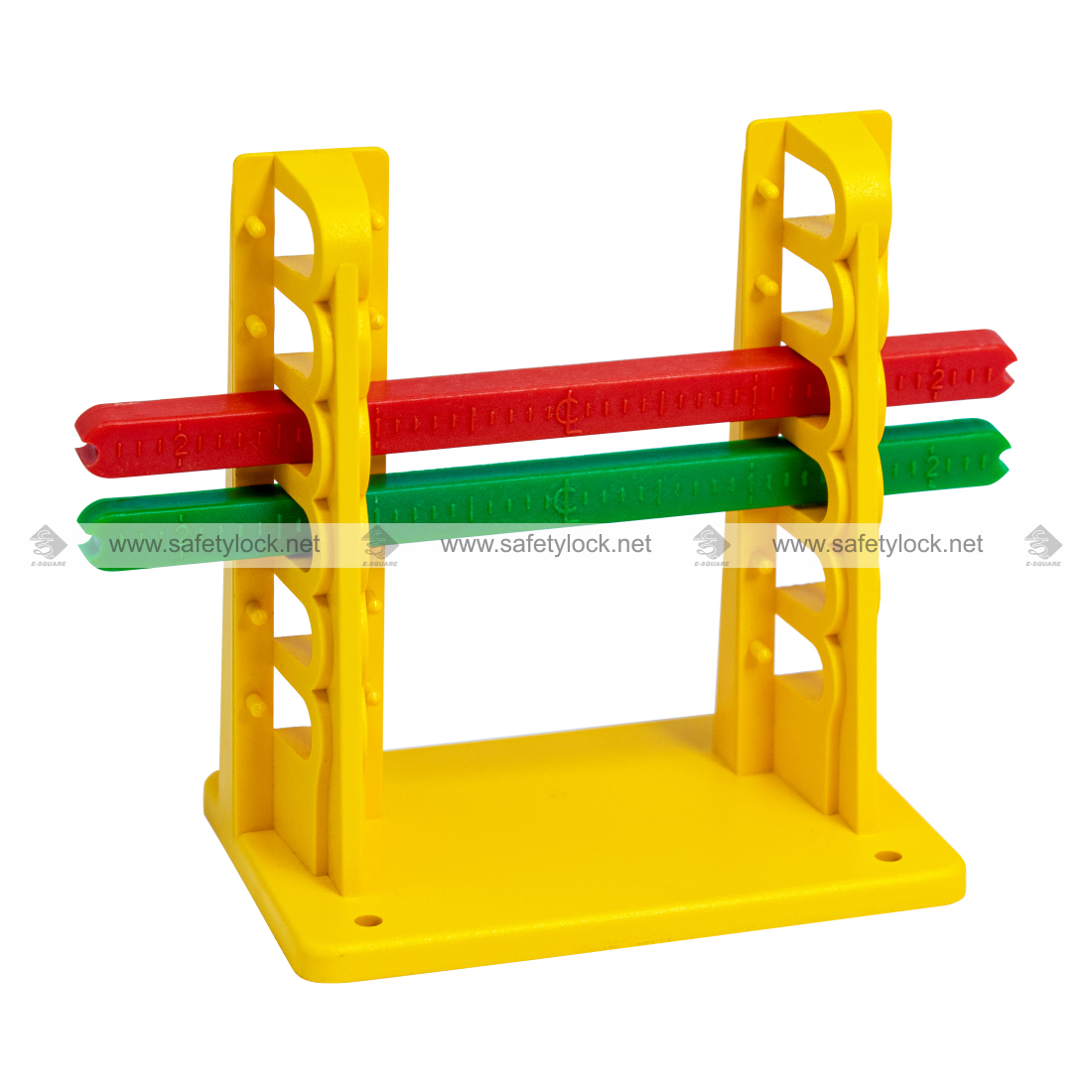 double bar handle lockout for electrical panels