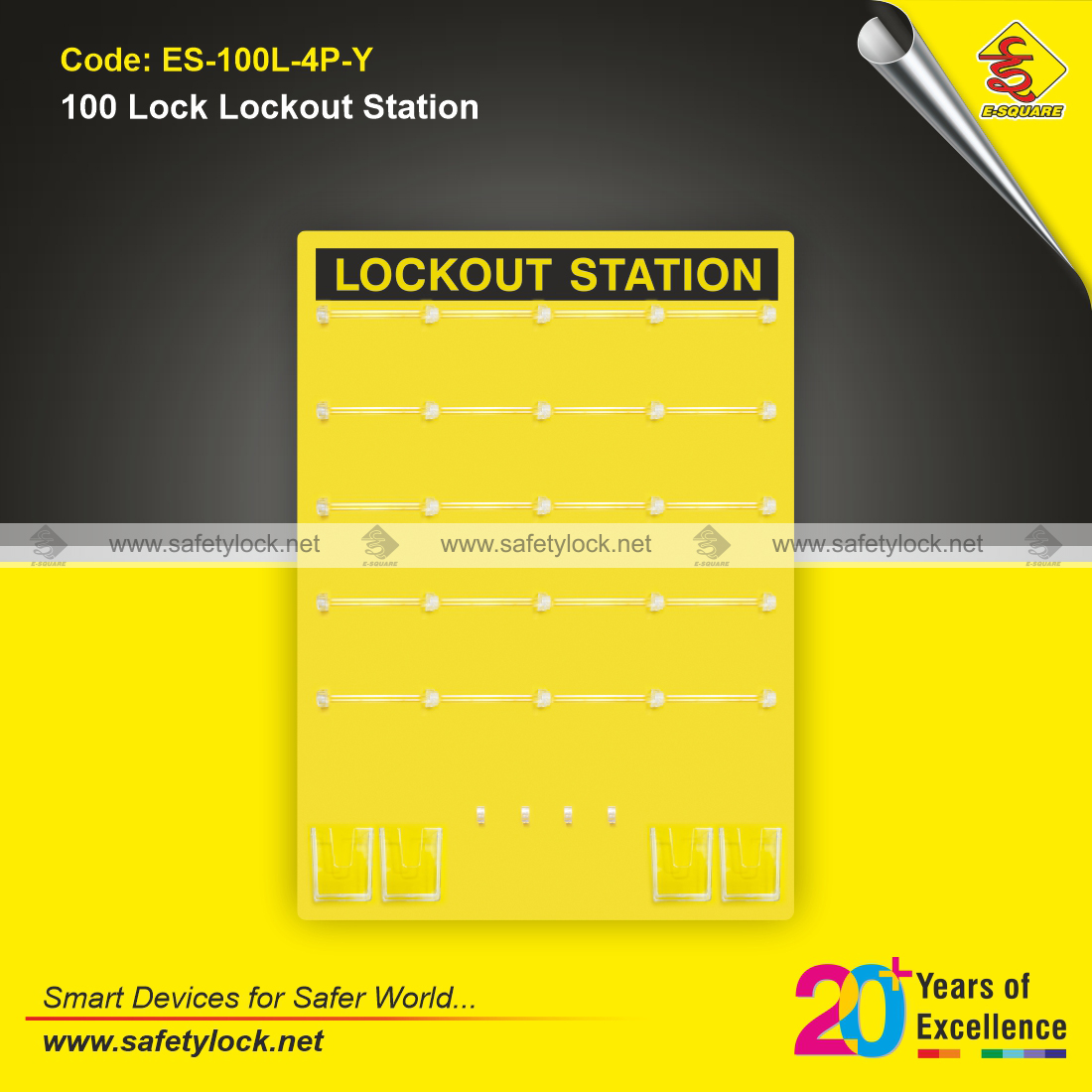 E-Square large open lockout station