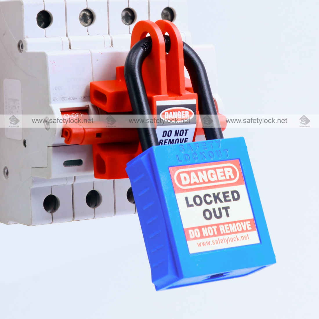 E-Square multi pole circuit breaker lockout