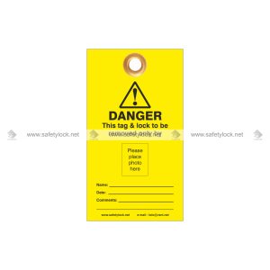 S-Square self laminating tags