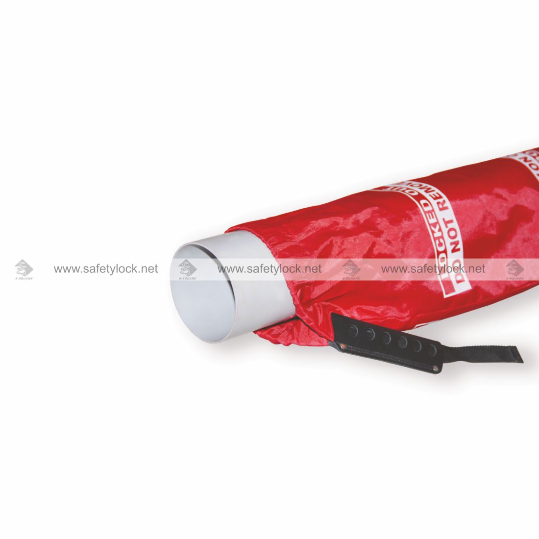 E-Square small plug cover lockout with pipe