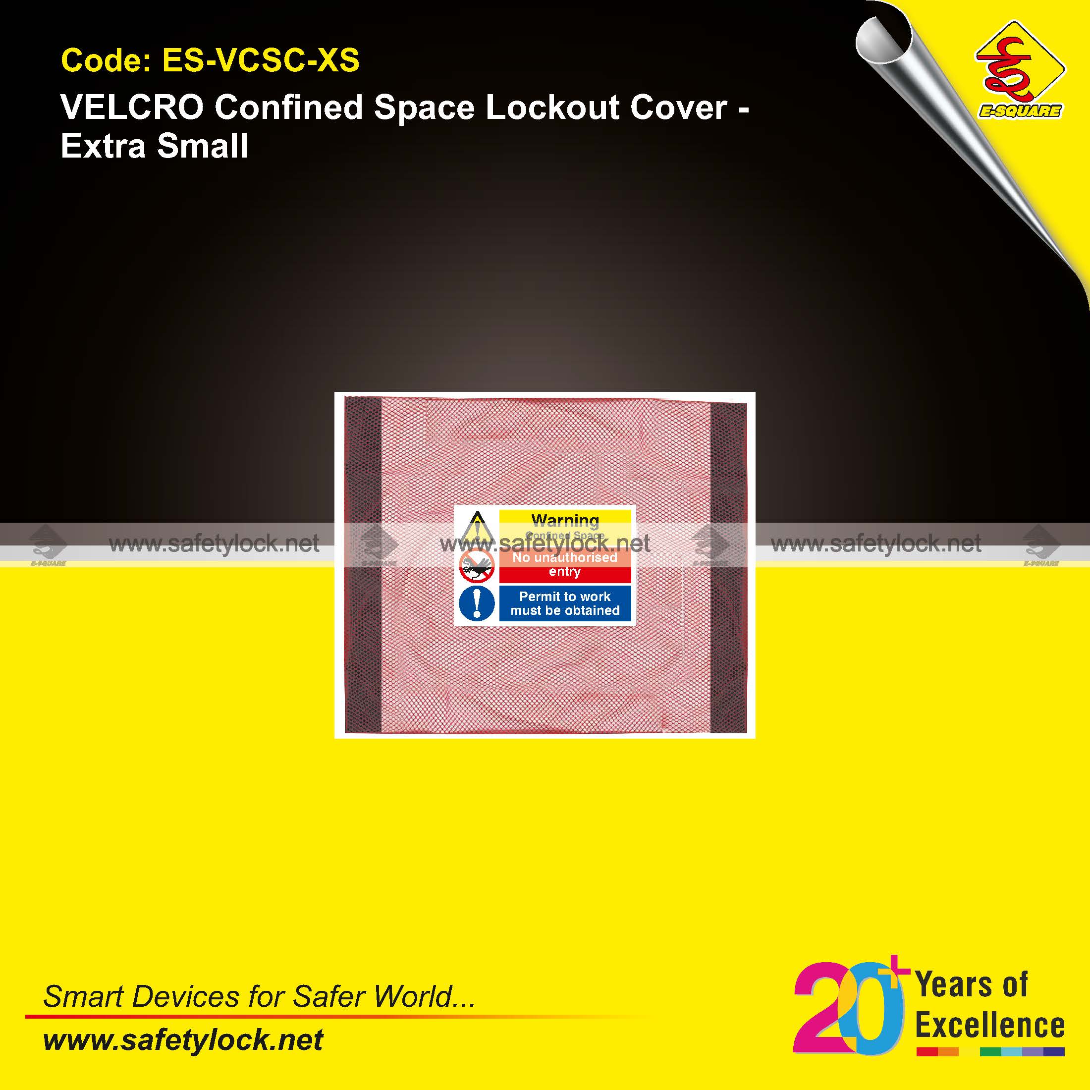 E-Square velcro confined space cover supplier