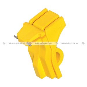Europa Miniature Circuit Breaker Lockout - Yellow