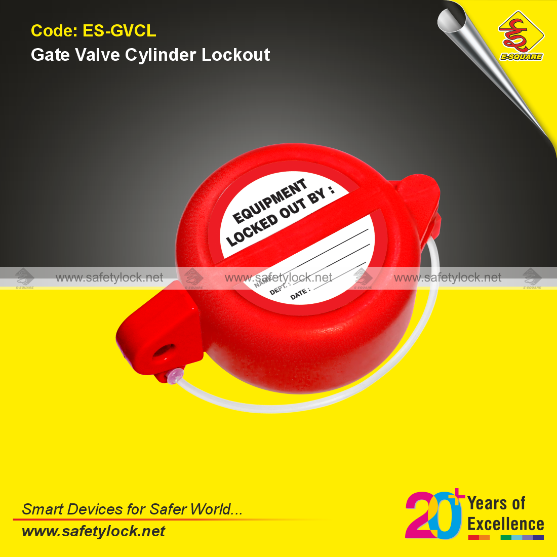 gate valve cylinder lockout tagout