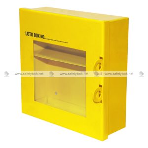 group lock box mini with clear fascia